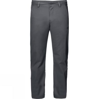 Pantalones Jack Wolfskin Drake Hombre - Gris - Chile YLA072369